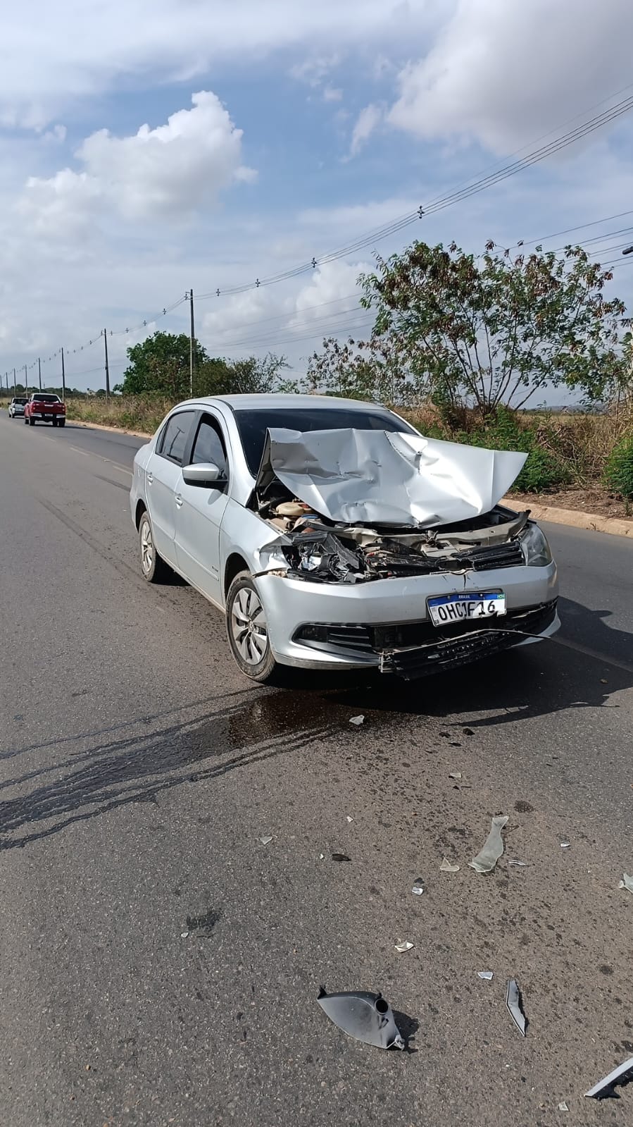 Antes - Colisão Dianteira - Voyage