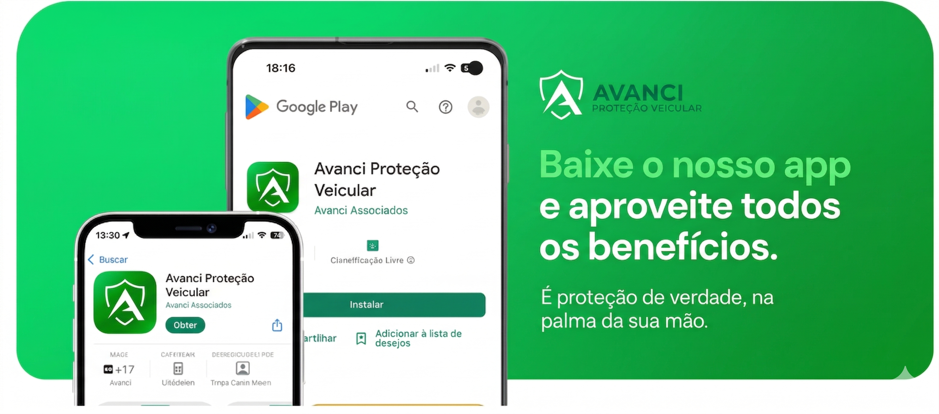 Aplicativo Avanci Rastreamento